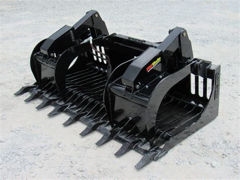 66 bucket with teeth for skid steer|72 inch quick attach bucket.